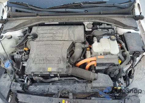 2017 Hyundai Ioniq Blue z USA, uszkodzony, nr VIN KMHC65LC4HU031153